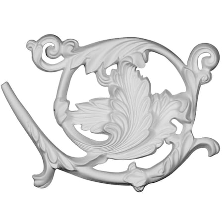 Ekena Millwork 8 7/8"W x 5 7/8"H x 3/4"P Bonetti Onlay, Left ONL08X05X00BO-L